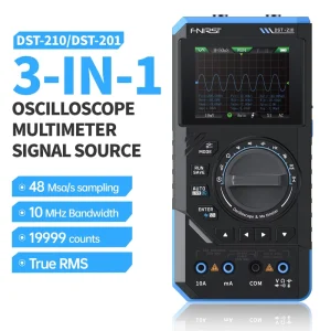 FNIRSI DST 210 3In1 Multifunctional Oscilloscope Multimeter 48MSa/s 10MHz 2.8inch TFT Electronic Repair Tool