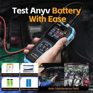 FNIRSI HRM 10 High Precision Lithium Battery Internal Resistance Instrument TFT HD Color Display Data Storage Resistance Meter