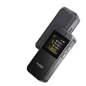 FNIRSI IR40 Smart Laser Rangefinder 40M Grey Digital Laser Rangefinder Area Volume Measurement APP Drawing USB Charging
