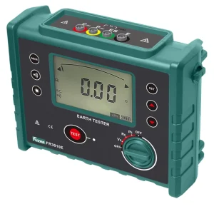 FR3010E Upgraded Ground Resistance Test Meter Earth Resistance Soil Resistivity Tester
