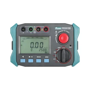 FR3015E Rated Voltage 250~2500V Digital Insulation Resistance Meter 0.01mOhm~100gOhm Transformer Insulation Resistance