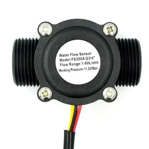 FS300A DC 5-18V Water Flow Sensor Flowmeter Hall Flow Sensor Water Control Liquid Flow 1-60L/min G3/4 Sensor Switch