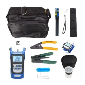 FTTH Toolkit Fiber Optic Cable Tester FC 6S Optical Power Meter 5mv 10mw 30mv 30mv Red Light Pen Stripping Fiber Optic Equipment
