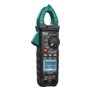 FUZRR FR210D Digital Clamp Meter 4000 Counts True RMS AC DC 200A Ohm LowZ NCV Multimeter with Resistance and Diode Measurements