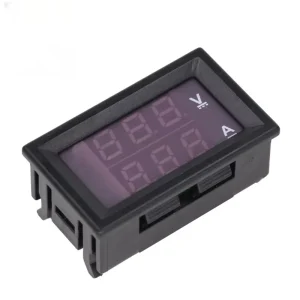 FYX DC 0-100V 10A 50A 100A LED Dual Display Digital Voltmeter Ammeter Panel Meter for DC Voltage Current Measurement