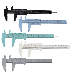Factory 150mm Plastic Vernier Caliper With cm and Inch