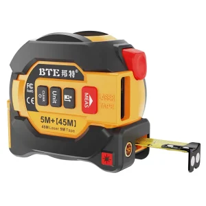 Factory 3 in 1 Laser Smart Metric Tape Measure 5m Plastic Tape & 40m Laser Digital Measuring Ruler with LCD Display