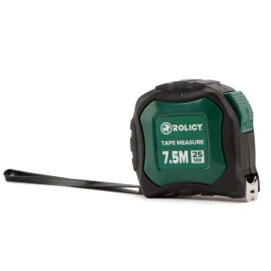 Factory 7.5M/25FT Retractable Tape Measure, Easy Read, Auto-Lock Measurement Tape Perfect for Construction, Contractor=
