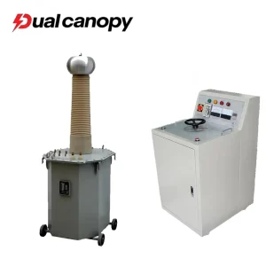 Factory AC DC Withstand Voltage Tester 100 Kv AC Hipot Tester Oil Type High Voltage Testing Equipment
