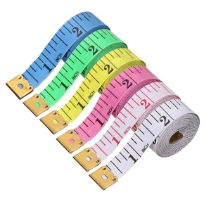 Factory Custom Tape Measure 1.1cm 150cm 60in Double Scale PVC Soft Tape Body Measuring Ruler Sewing Needlework