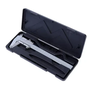Factory Direct 150mm Digital Vernier Caliper with Black Plastic Box 0.01mm Precision Full Metal Frame