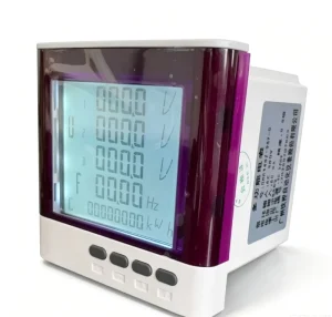 Factory Direct 3 Phase Multifunctional Energy Meter LCD Display AC380V 5A Input Digital Multifunction Power Analyzer Meter 220V