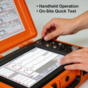 Factory Direct Cable Fault Tester WiFi Remote Diagnosis Automatic Fault Location Touch Screen for City Grid Inspection