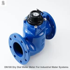 Factory Direct DN100 Flange Cast Iron Wet Dial Woltman Flow Meters Detachable Horizontal Mechanical Industrial Bulk Water Meter