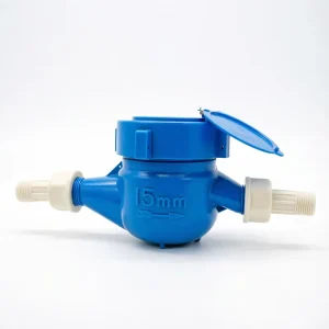 Factory Direct DN15 Mechanical Water Meter Multi Jet Water Flow Meter Plastic Body IP68 Rotor Type Mechanical Water Meter