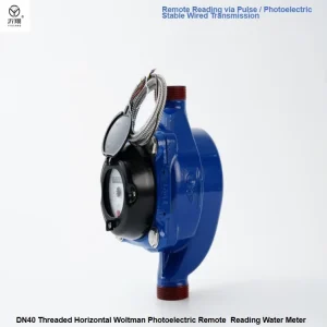 Factory Direct DN40 Thread Stainless Steel Multi Jet Water Meter Photoelectric Direct Read Industrial Mechanical Flow Meters