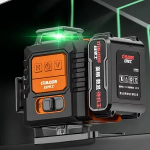 Factory Direct Green Industrial Grade 4D 16 Laser Electronic Self Leveling 12 Lines Laser Level