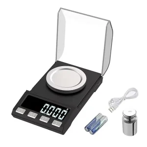 Factory Direct High Precision Electronic Scale for Gold Jewelry Accurate 0.0001g Compact High Resolution Design 200g Capacity