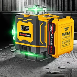 Factory Direct Industrial Line 16 Rotary Nivel 12 Lines 3D 4D Infrared Automatic Leveling Digital Display Green Level