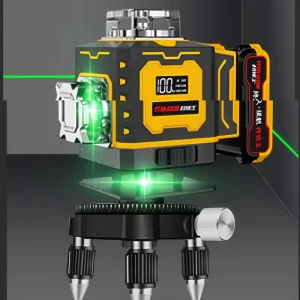 Factory Direct OEM Industrial Green 360 Degree 16 12 Line 4D Automatic Rotary Self Leveling Multi Function Laser Level 3 Year