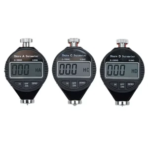 Factory Direct Sale Digital Display Shore Hardness Tester for Silicone Rubber Types D & C