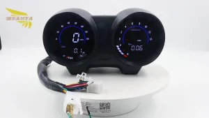 Factory Direct Sales 12V Compatible Motorcycle Digital Dashboard Tachometer Odometer Speedometer Meter Waterproof