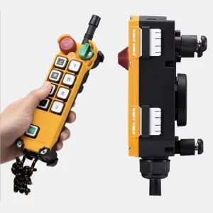 Factory Direct Supply AC 12V Industrial Winch Wireless Remote Control With Emergency Stop Button 8Key Crane Radio Remote Control