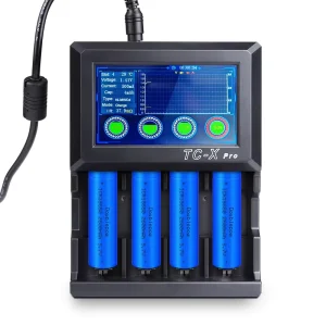 Factory Direct Supply Digital LCD Touch Screen Battery Capacity Tester AA AAA Lithium Battery Charger Checker on Sale