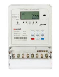 Factory Direct Three Prepaid Electric Meter LCD GSM Enabled ISO9001 Certified OEM/ODM Wireless Smart Grid Energy Meter