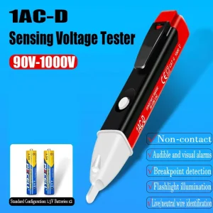 Factory Direct Voltage Tester 1AC D Measuring Pen Electrical specialized Non contact Induction Measuring Pen for Electricians
