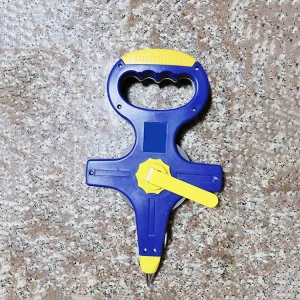 Factory Directly Supply Portable Steel Measuring Tape with Plastic Handle Frame 30 Meters 50 Meters Metric Measurement System