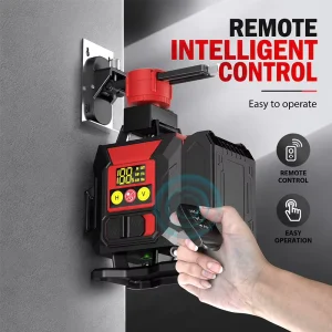 Factory High Accuracy Waterproof Remote Control 4D Laser Level 360 for Indoor Outdoor Building Site Work