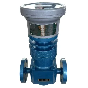 Factory High Temperature Oval Gear Positive Displacement Flow Meter Carbon Steel Liquid Fuel Diesel Heavy Oil Water OEM