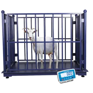 Factory Made 1500 3000Kg Cattle Weighing Animal Weighing Platform Scale for Farm