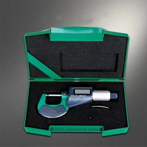 Factory Manufacture Digital Micrometer Stainless Steel High Precision 0.001mm Resolution 0.004mm Accuracy