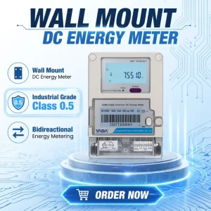 Factory OEM Industrial Class 0.5 Wall Mounted 500A 1000V RS485 Modbus RTU LCD Smart Electronic DC Energy Meter