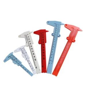 Factory Plastic Vernier Caliper Measuring Tool for Jewelry and DIY Making Tool Mini Caliper Ruler Gauge 80 100 120 150mm