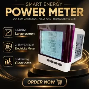 Factory Price Digital Panel Power Meter Multi Parameter Measurement Voltage Current Active Reactive