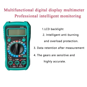Factory Price Multi-functional Digital Multimeter DC 10A Pointer Multimeter