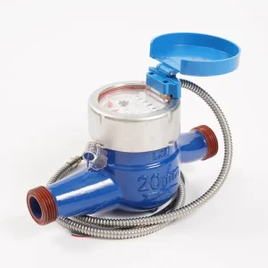 Commercial Office Building Remote Reading Water Meter Brass Body RS485 Digital Water Flow Meter for Water Supply Project