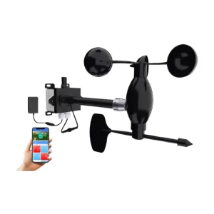 Factory Rs485 Type 3 Cup Anemometer Wind Speed Sensor with Alloy Material