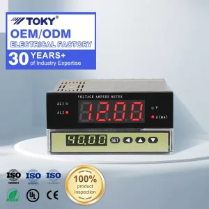 Factory Sale Digital AC Voltmeter 12 Volt Digital Voltage Meter