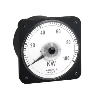 Factory Sales WDG110 W Power Meter 110mm 400V Wide Angle kw Meter Round Type Kilo Watt Meter
