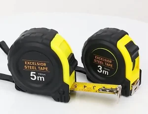 Factory Supply 3m 5m Steel Measuring Tape Customize Logo Meter Rubber Coat Tape Measure