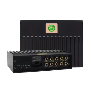 Factory Supply 4 Channels Car DSP Amplifier and Digital Signal Processor for Audio System