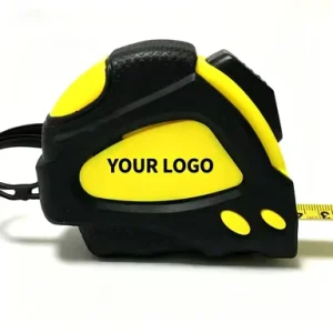 Factory Supply Adjustable Steel Measuring Tape Custom Logo Rubber Cover Engineering Tape Measures for Distance Measurement Test