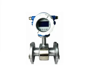 Factory Supply Digital Electromagnetic Flow Meter Battery Operated for Liquid Water Fluid Medium