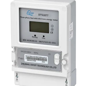 Factory Supply Intelligent 380V Industrial Power Electronic Energy Meter Three Phase Four Wire Prepaid Remote Control
