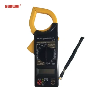 Factory Supply Professional 3 1/2 Digits 2000 Counts Digital Clamp Meter DT266 with Manual