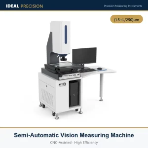 Factory Supply Semi automatic Video Measuring Machine Automatic Edge Finding 2.5D Height Flatness Measuring Tester